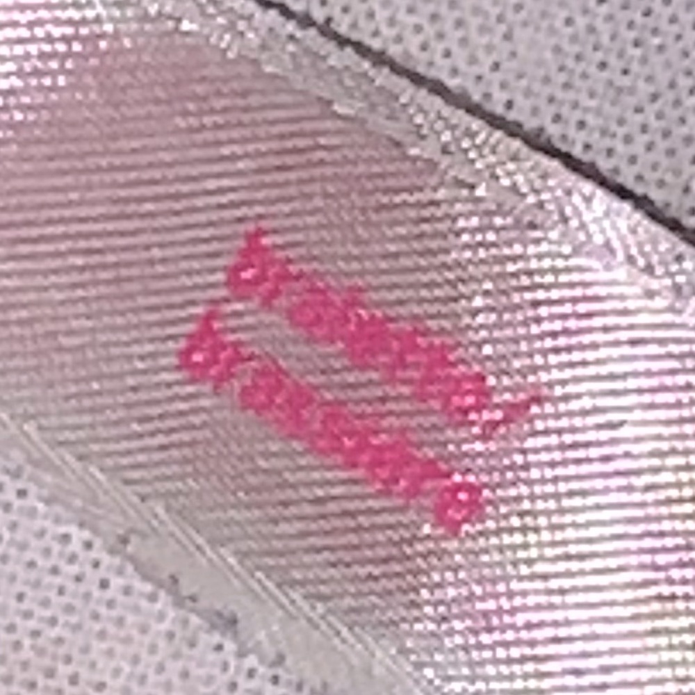Victorias Secret PINK Lined & Smocked W/Crochet Lace Long Line Bralette NEW MED - Picture 6 of 7